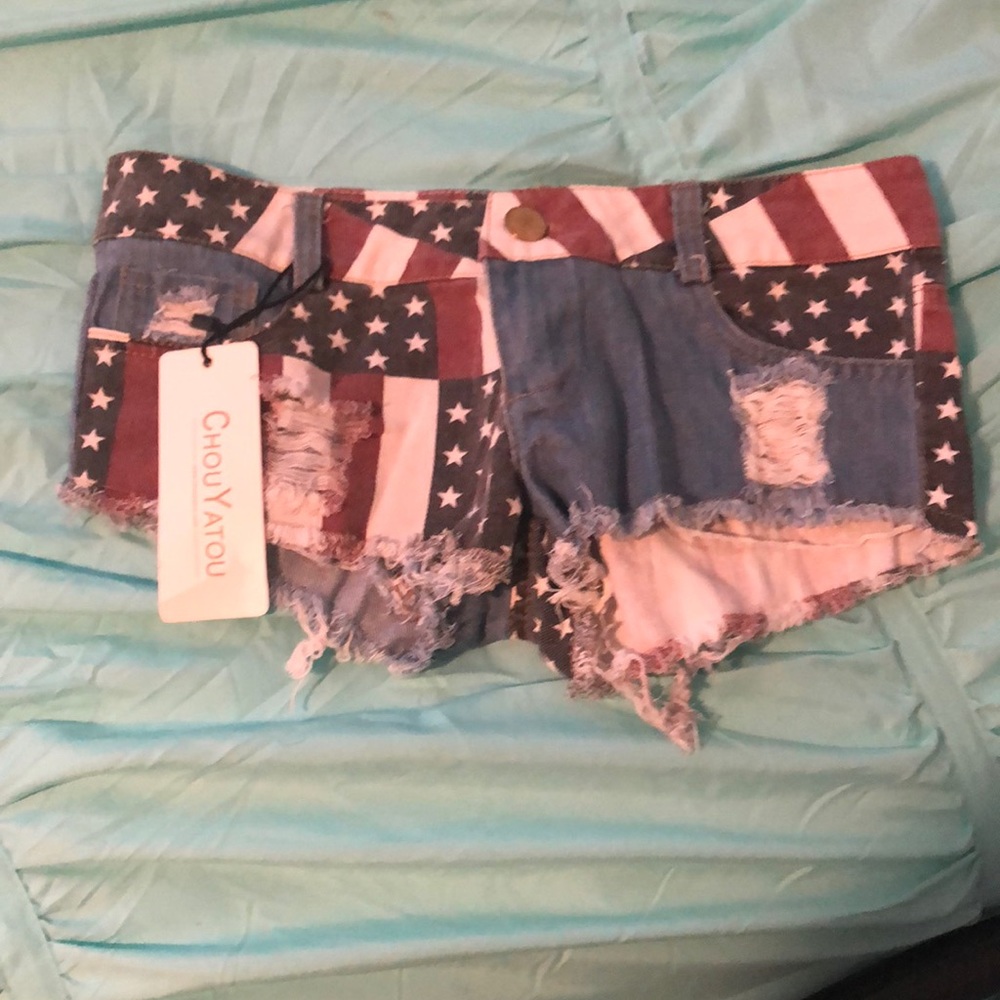 Xs American flag shorts